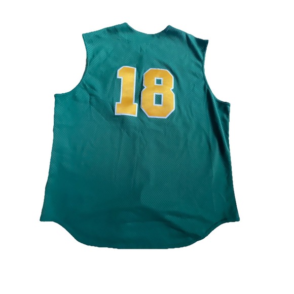 Vintage Oakland‎ Athletics Team MLB Majestic #18 Jersey XL EUC Stitched - Picture 7 of 10